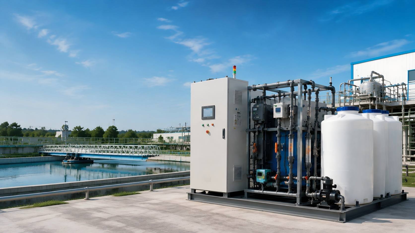 Salt Water Sodium Hypochlorite Generator System