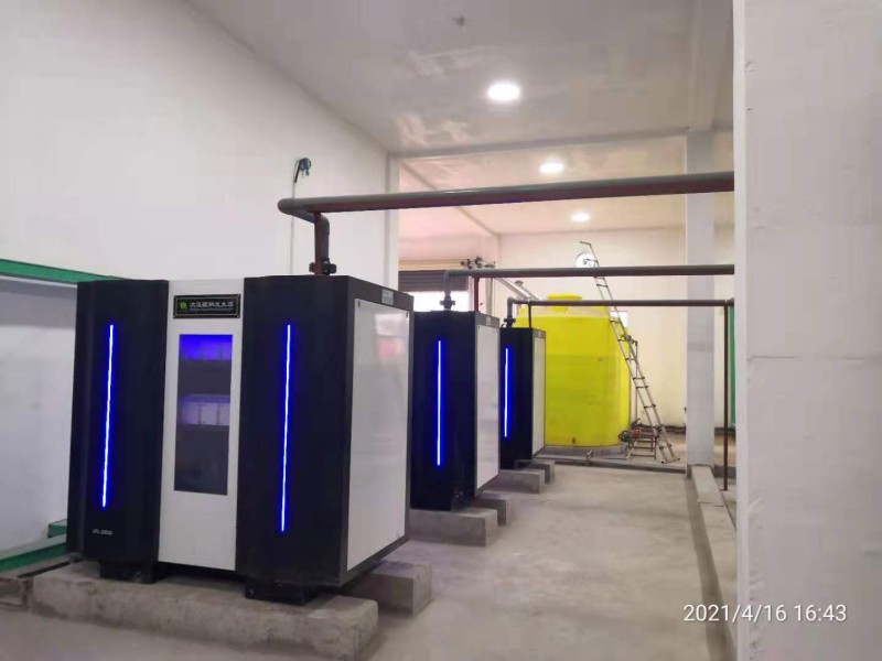 Desinfektion der Jiangxi Jian Wasseraufbereitungsanlage – Natriumhypochloritgenerator