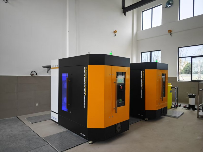 Sichuan Water Plant 10kg/h Sodium Hypochlorite Generator